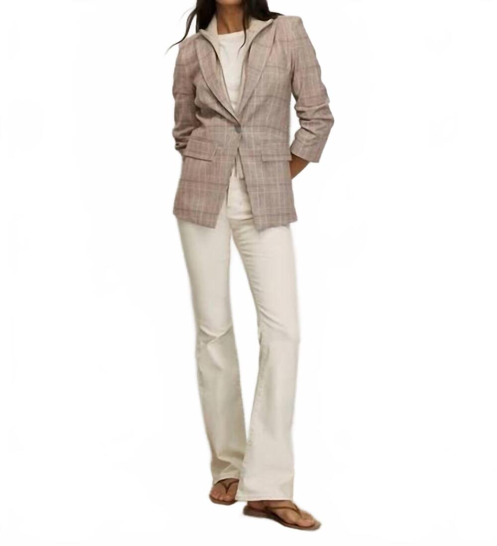 NEW VERONICA BEARD clayton dickey jacket in raisin multi